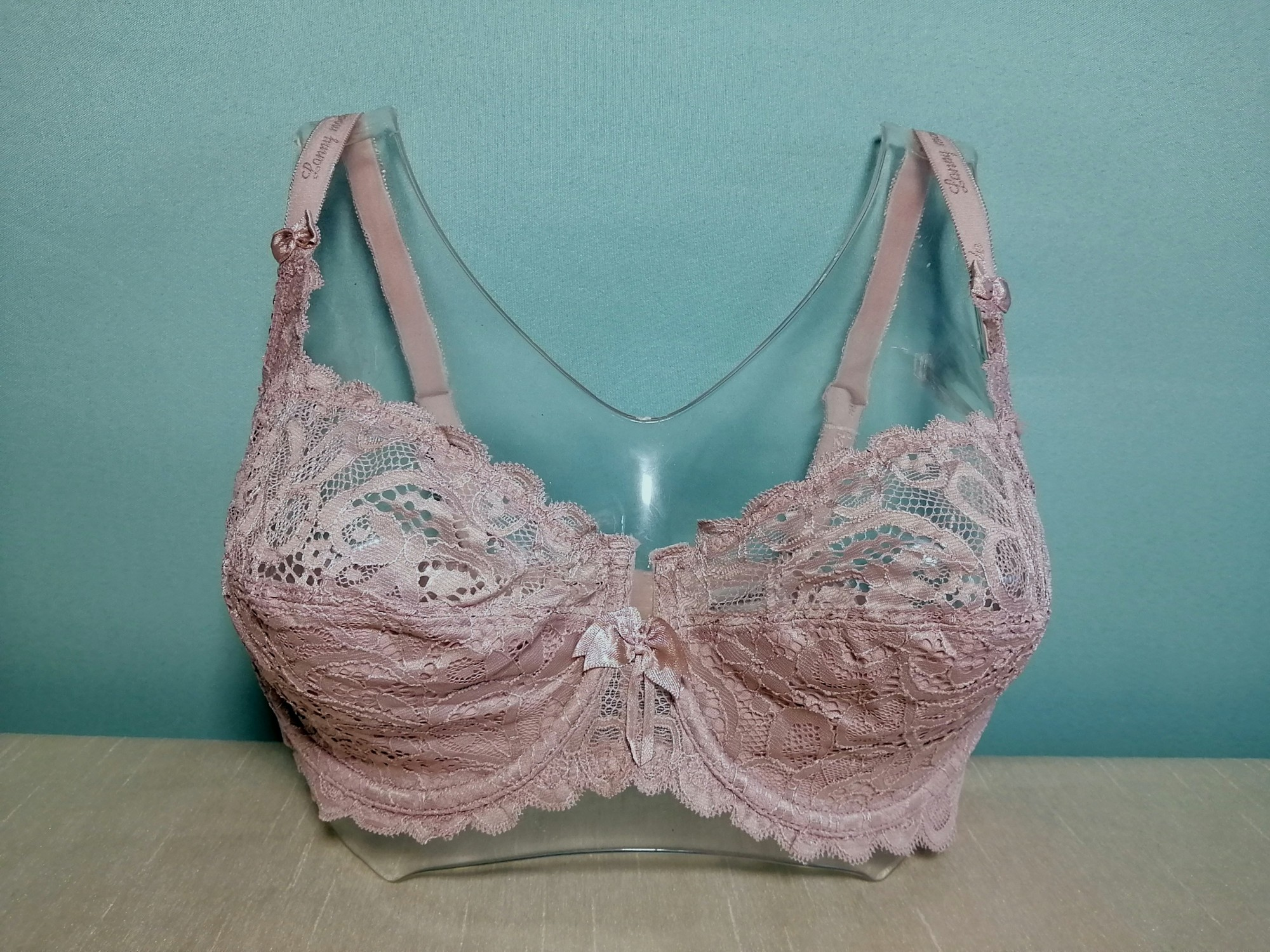 Бюстгальтер з кісточками Lanny Mode тонкий мереживний 85C Капучино (11118) - фото 2 Бюстгальтер з кісточками Lanny Mode тонкий мереживний 85C Капучино (11118) - фото 2