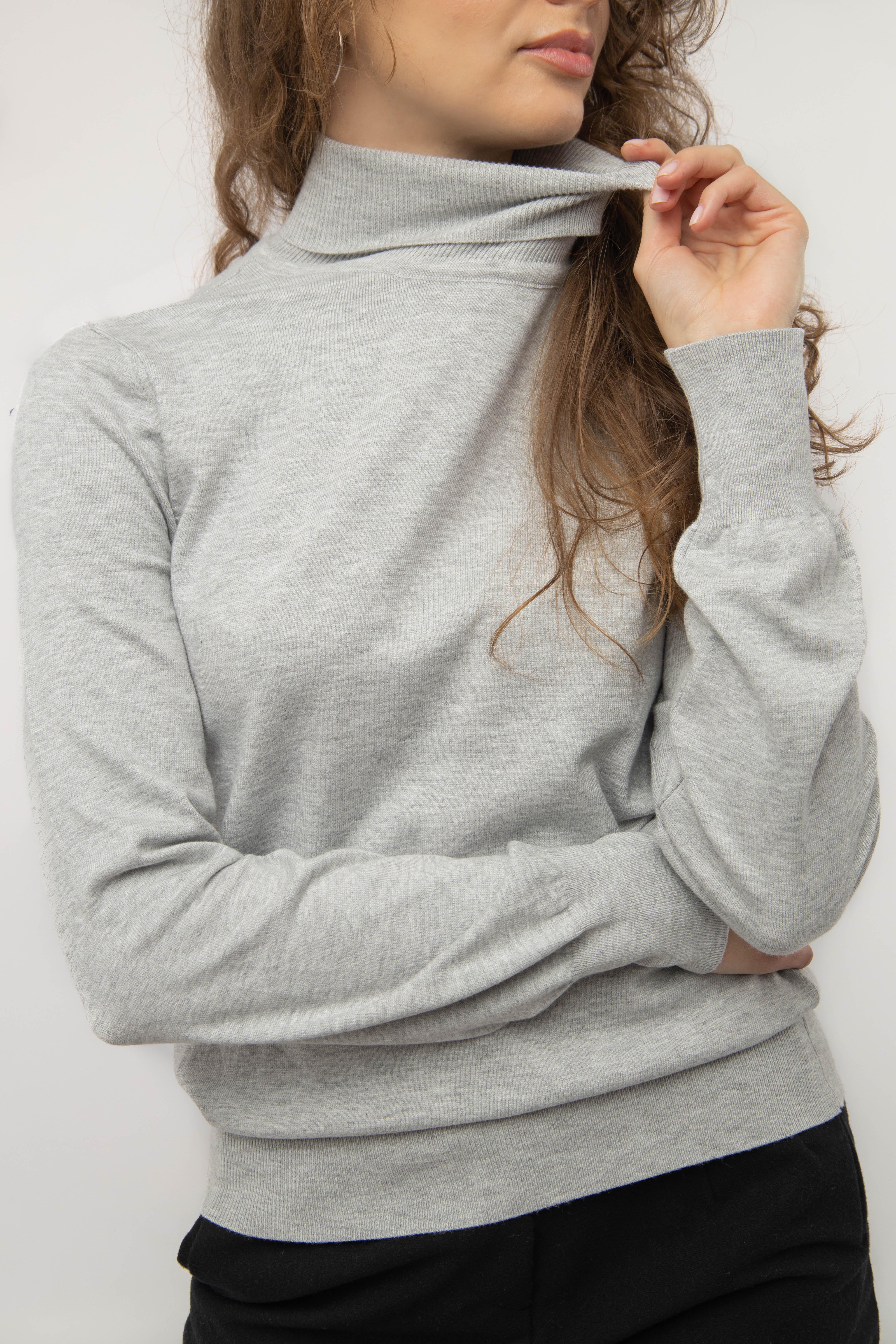 Гольф жіночий з довгим рукавом ЦБ-00233061 р. 48 Сірий (SKT000940481) - фото 3 Гольф жіночий з довгим рукавом ЦБ-00233061 р. 48 Сірий (SKT000940481) - фото 3