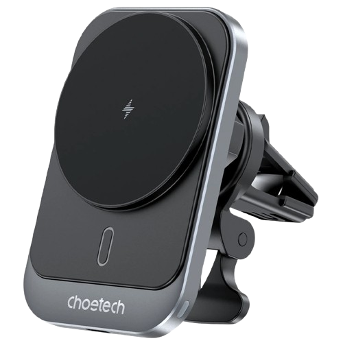 Автомобільний зарядний пристрій Choetech 15 W магнітне кріплення PD3.0/QC3.0/USB-C Black (T206-F)