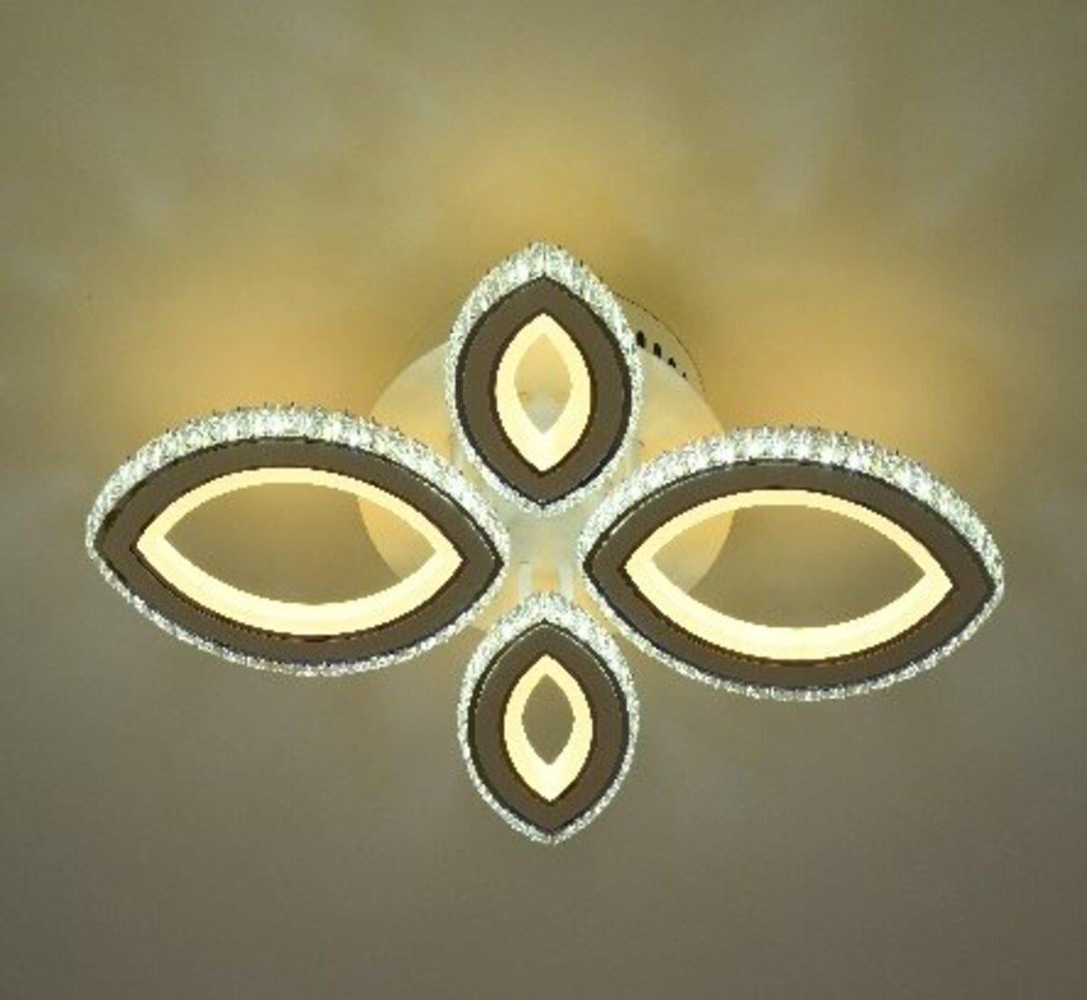Люстра потолочная Valeso 55573/2+2 LED Хром (3120078484)