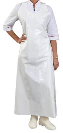 Фартух поліуретановий Ledolin Pure 115х90 см Білий (01551)