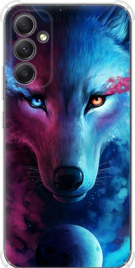 Чехол на Samsung Galaxy A34 A346E Арт-волк (3999sp-2936-42517) Чехол на Samsung Galaxy A34 A346E Арт-волк (3999sp-2936-42517)
