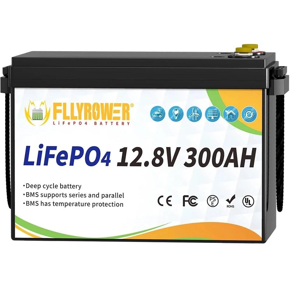 Аккумулятор FlyPower LiFePO4 12V/300Ah 3840W/h