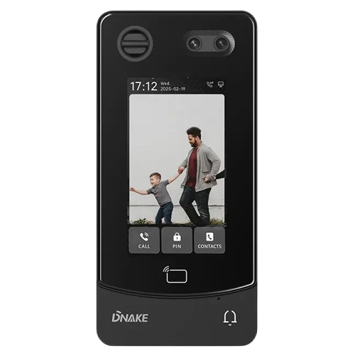 Вызывная панель с камерой Dnake S414 2 Мп 4,3" IPS LCD 480х272 IP65 IK08 Черный (38310259)
