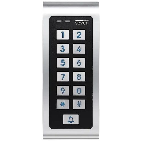 Контроллер для одной двери SEVEN CR-7475 9-18V IP67 Wi-Fi EM Серый (31559651)