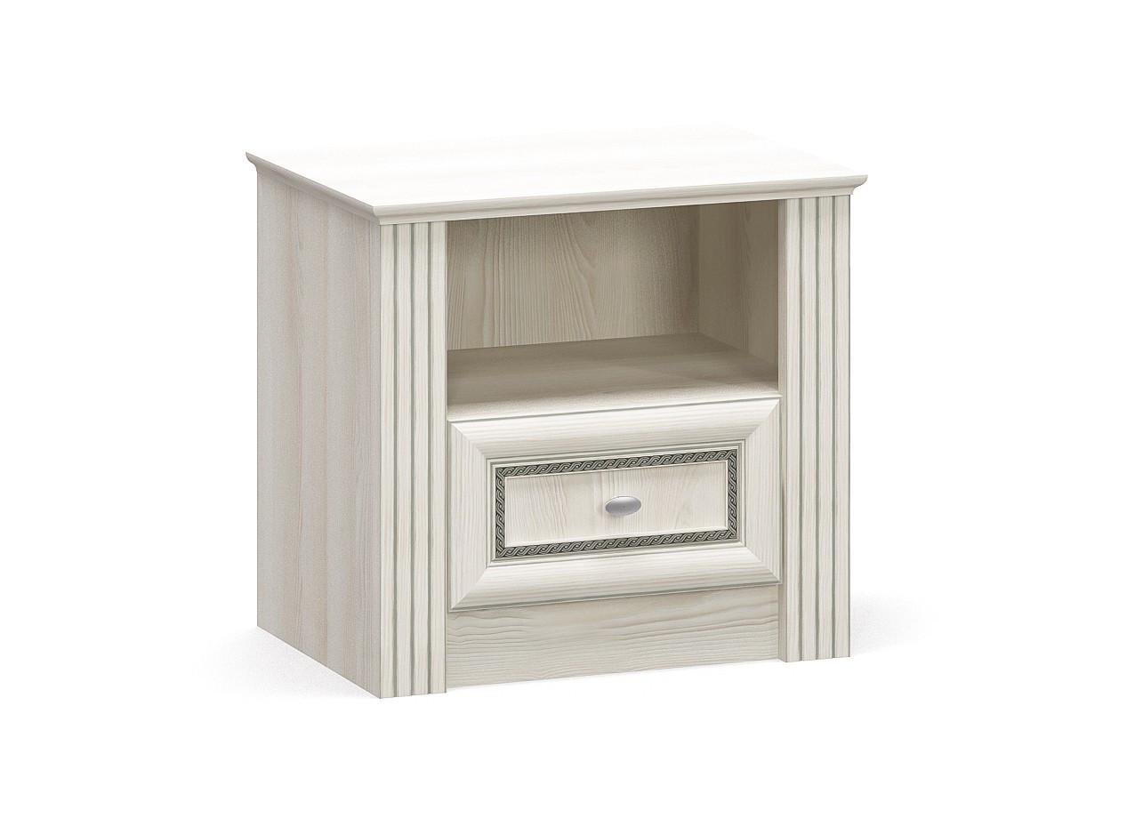 Тумба прикроватная Mebel Service Бристоль 55,6х39х53,5 см 2 шт. Ясень снежный (23477609) Тумба прикроватная Mebel Service Бристоль 55,6х39х53,5 см 2 шт. Ясень снежный (23477609)