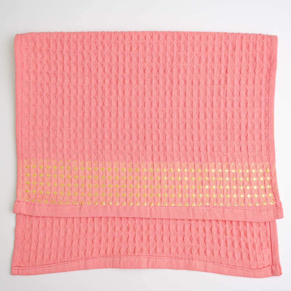 Полотенце вафельное GM Textile 280 г/м2 40х60 см Розовый (wt-280-60-pink)