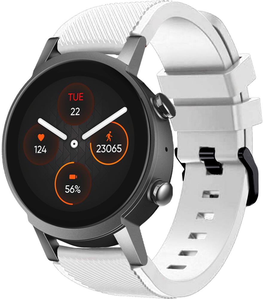 Ремешок Cross для Mobvoi TicWatch E3 White (26763-29)