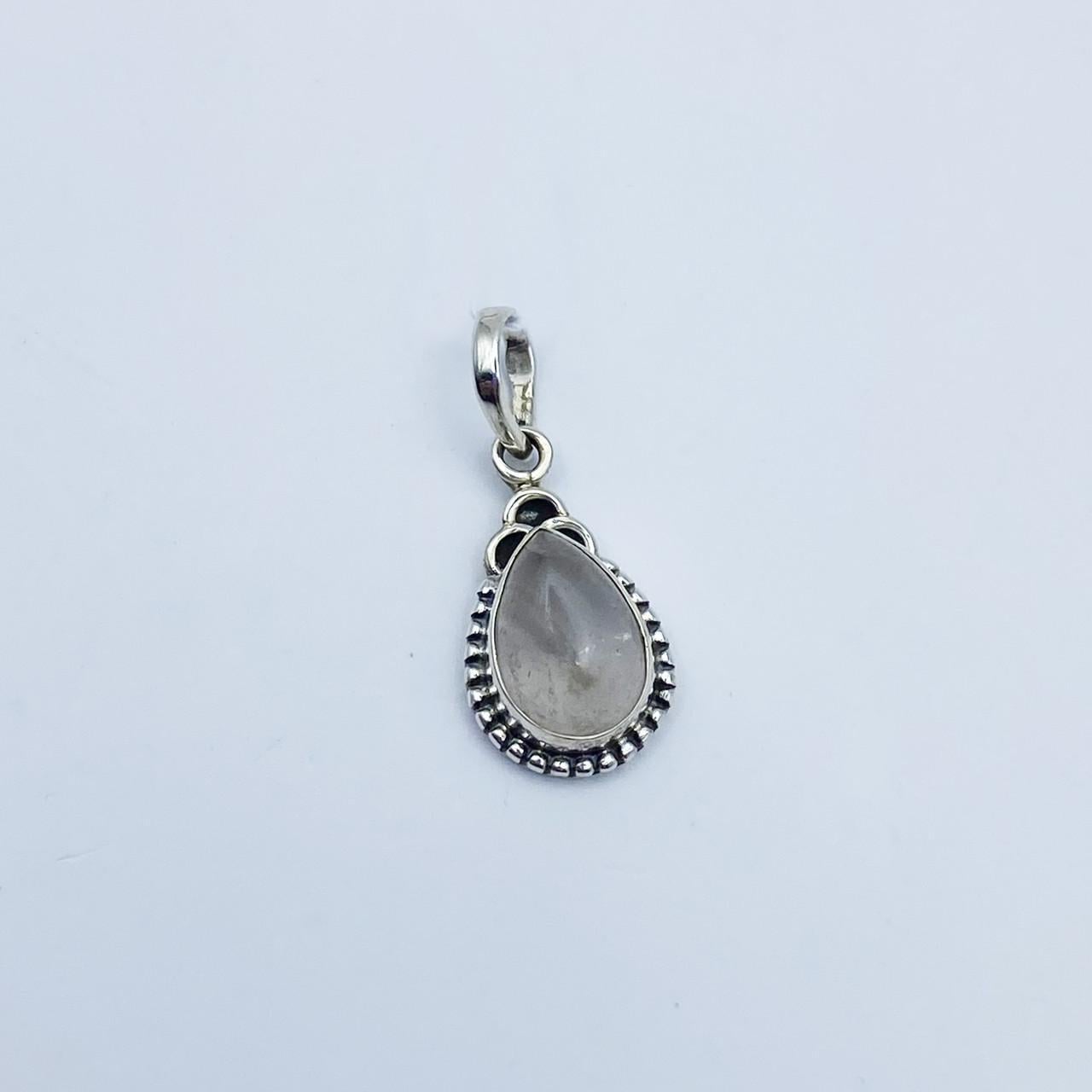 Серебряный кулон с горным хрусталем 1,42 г (2355334398)