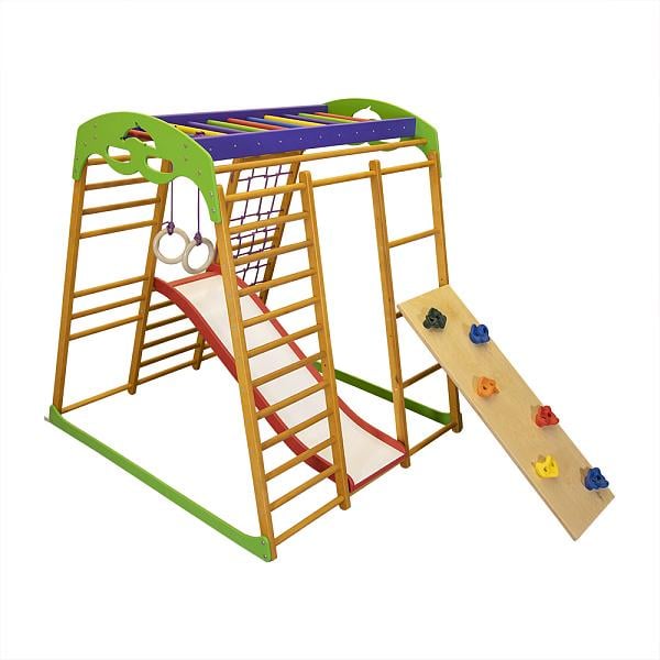 Спортивный комплекс для квартиры SportBaby Карамелька Plus 6 (ASportBaby82)