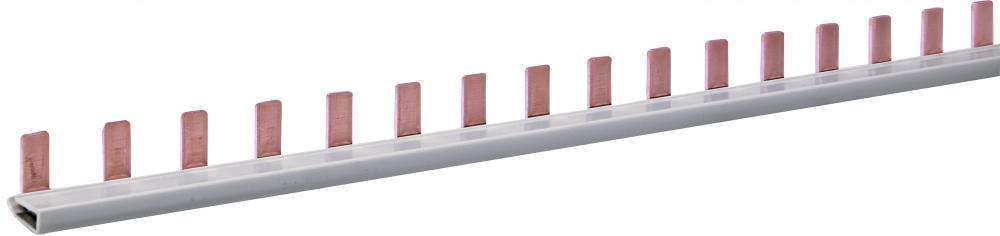 Шина соединительная ETI IZS25/1F/57 1Р 100А тип PIN штирь 57 модулей 25 мм2 1 м (2921290)