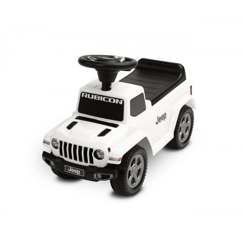 Машинка для катання Caretero Jeep Rubicon зі звуковими ефектами White (392882) - фото 1