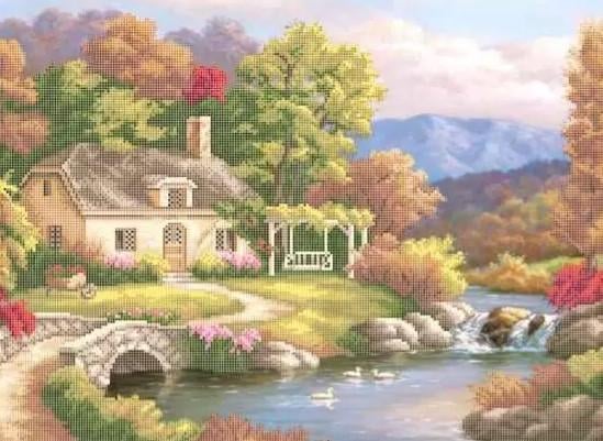 Схема для вишивки бісером Золота Підкова Осінь ЗПП-010