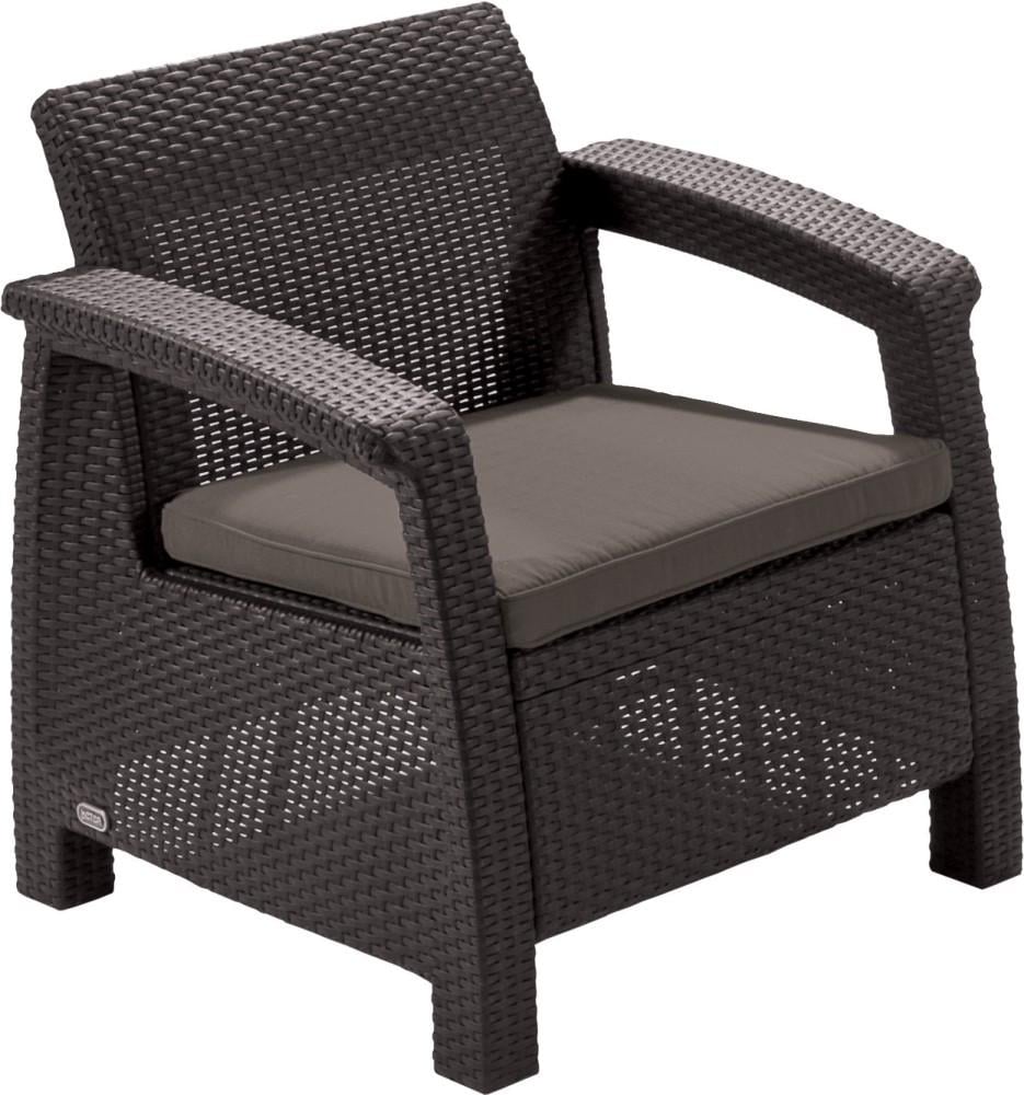 Крісло Keter Corfu Chair Коричневий (242910)