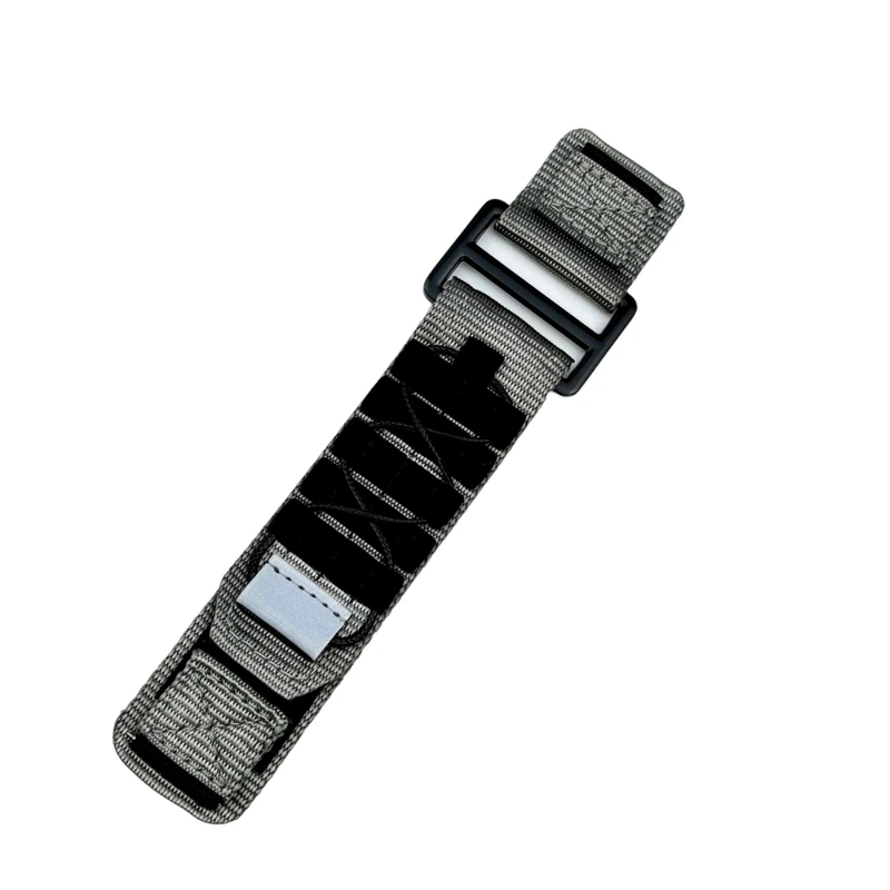 Ремінець для годинника Nylon Pro 22 мм Grey (3696) Ремінець для годинника Nylon Pro 22 мм Grey (3696)