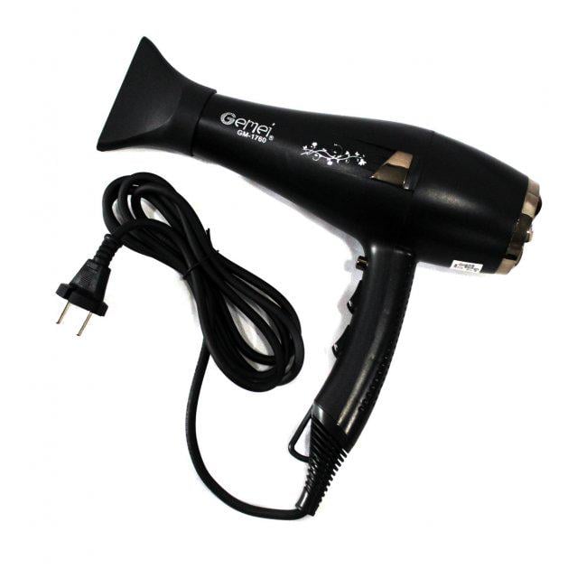 Фен для волос Gemei GM-1760 профессиональный - фото 2