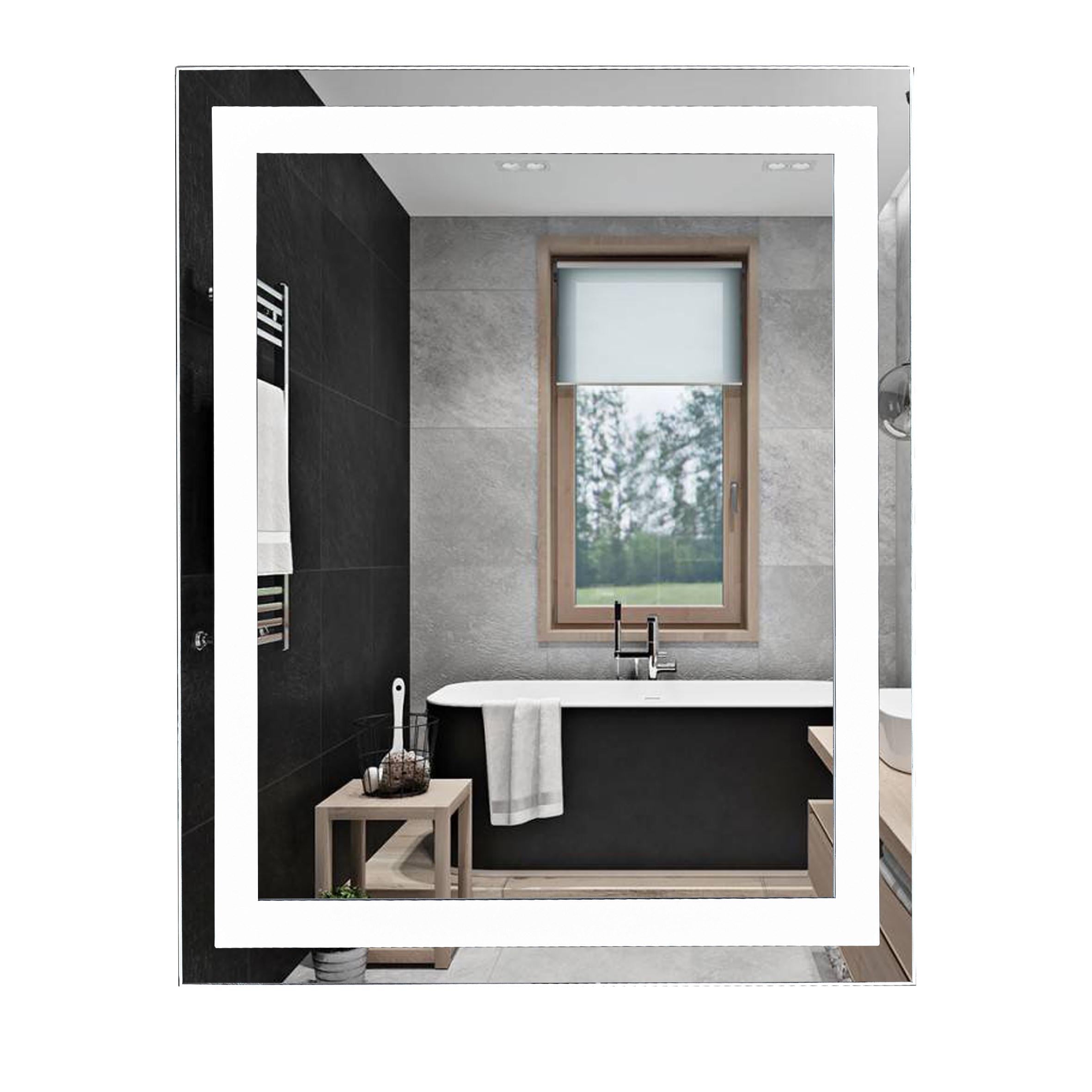 Зеркало UNIO MRR-01 SQR-AA-H 700x800 мм LED FL с подогревом (000027269)