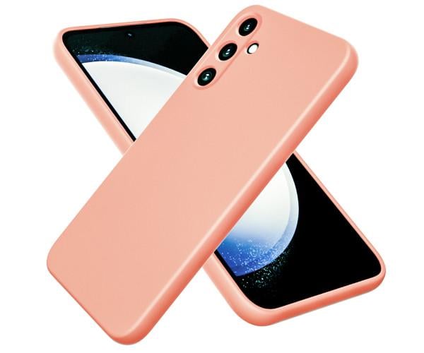 Чехол - накладка Silicone Cover Full для Samsung Galaxy A16 Розовый