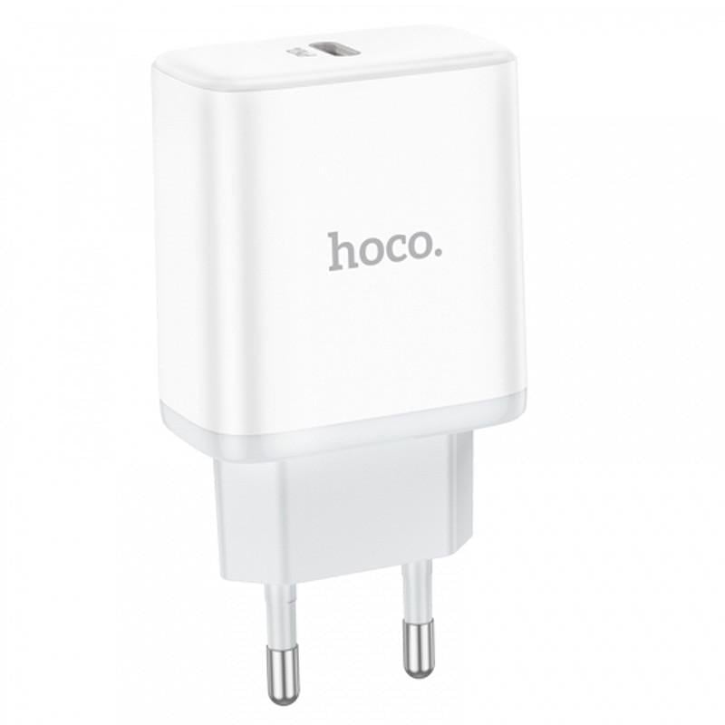 Зарядний пристрій мережевий Hoco C104A PD20W 1USB-C White (00000064605_1)