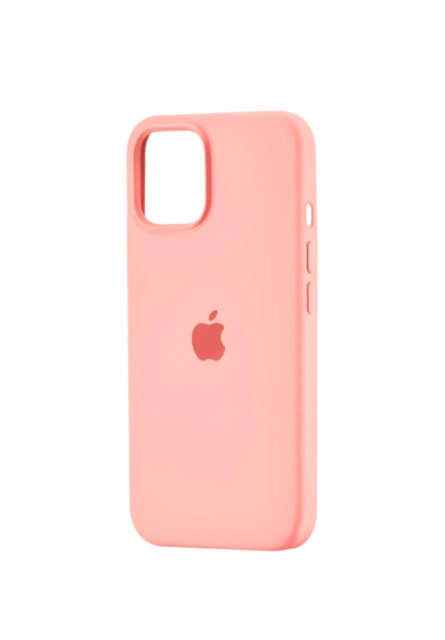 Чехол для iPhone 16 Pro Max силиконовый Soft-touch Silicone Case Full Size (AA) Pink