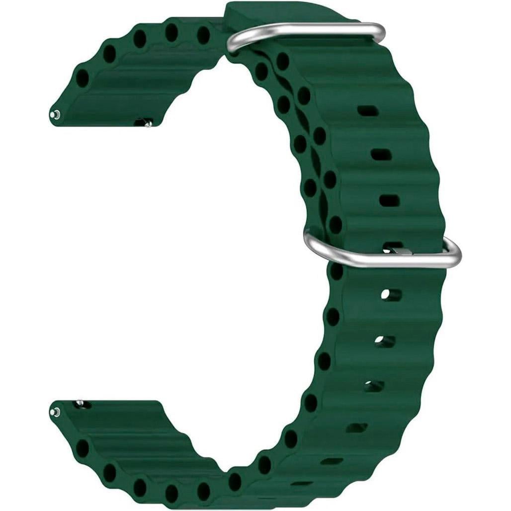 Ремешок универсальный для смарт-часов Ocean Band 22 мм Forest Green
