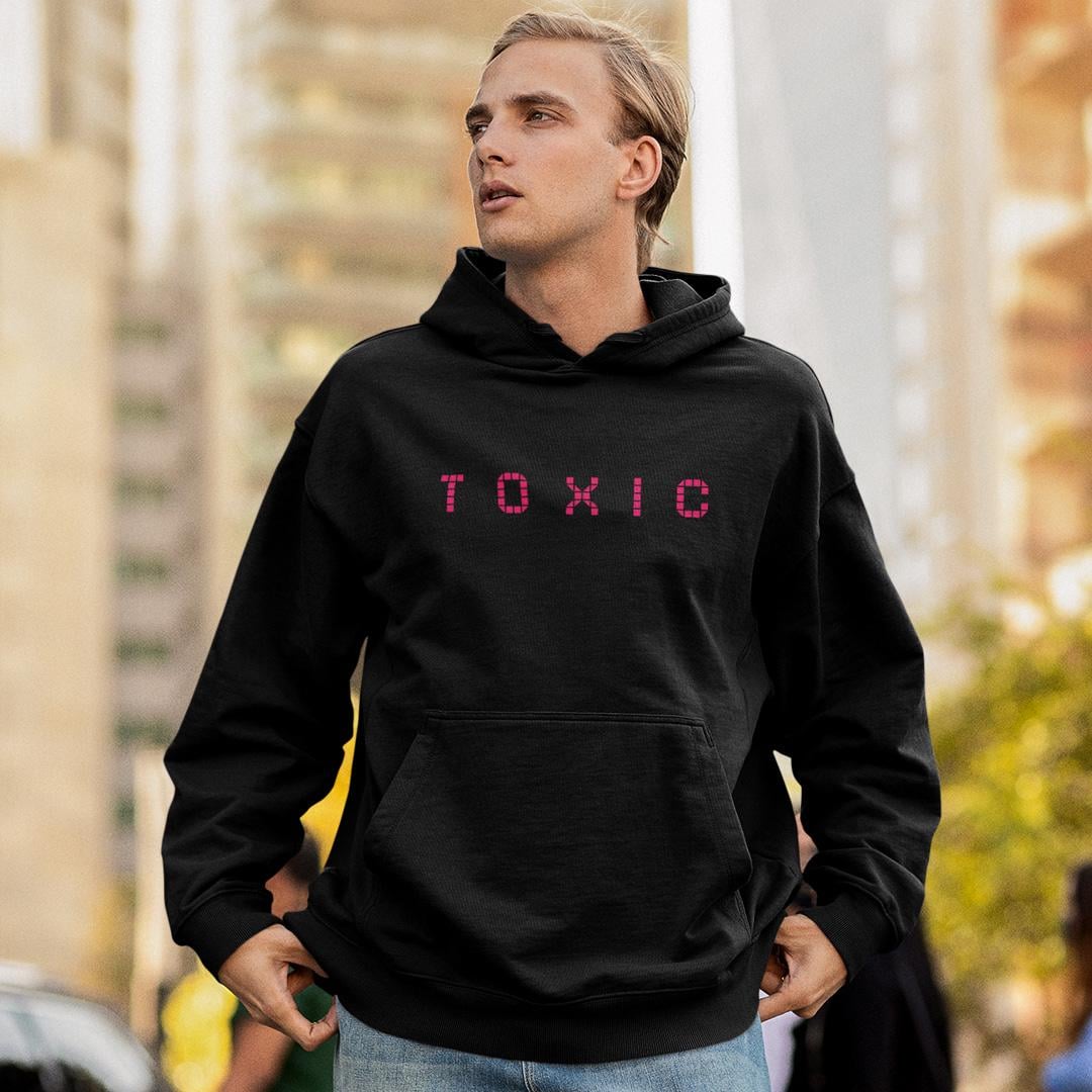 Худи флисовый унисекс Britney Spears Toxic XL Черный (0000021208)