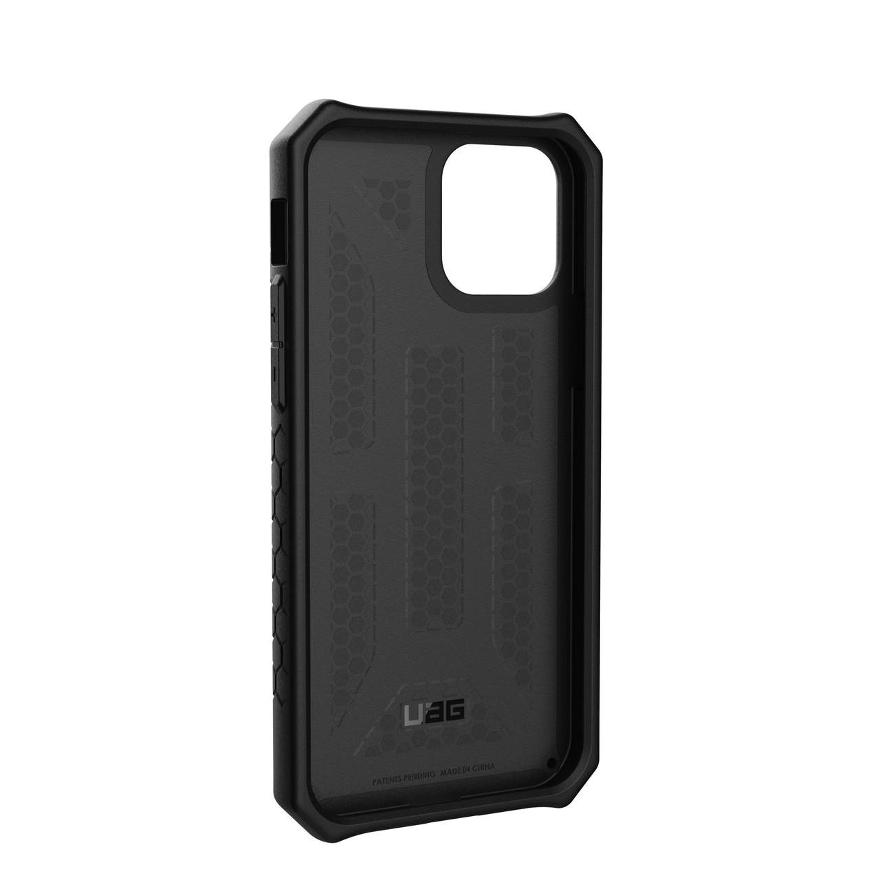 Протиударний чохол-накладка UAG Monarch Case for iPhone 12/12 Pro, Black - фото 4