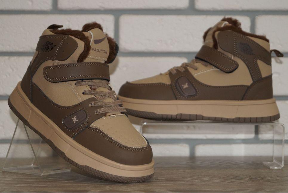 Черевики зимові дитячі підліткові Paliament р. 36 23 см Коричневий (31558-36) - фото 3 Черевики зимові дитячі підліткові Paliament р. 36 23 см Коричневий (31558-36) - фото 3