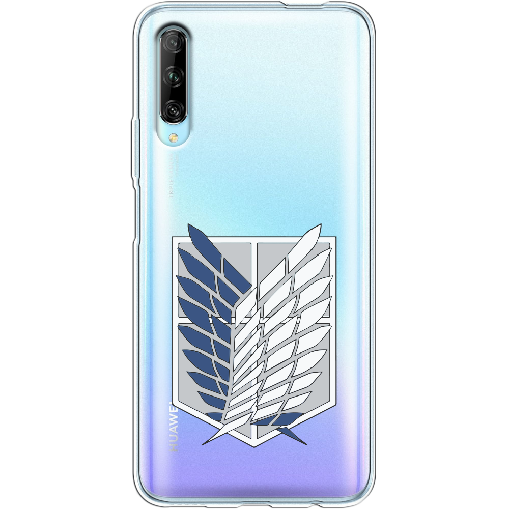 Чохол Boxface Huawei P Smart Pro Атака Титанів Крила Свободи Прозорий силікон (38612-bk88-38612)