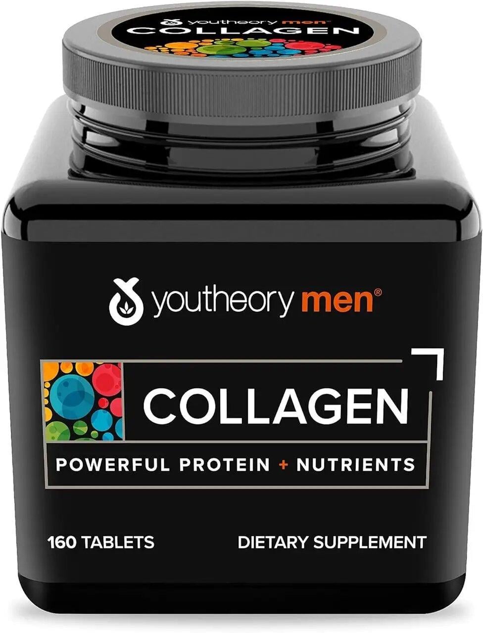 Коллаген Youtheory Men Collagen 5000 мг Коллаген/биотин 900 мг/витамин C 160 таблеток (2491172035)