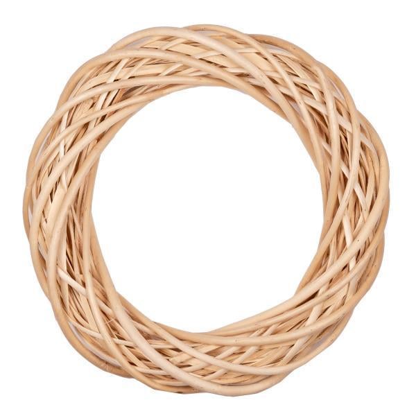 Венок Yes! Fun ротанговый 30 см Натуральный (974232)