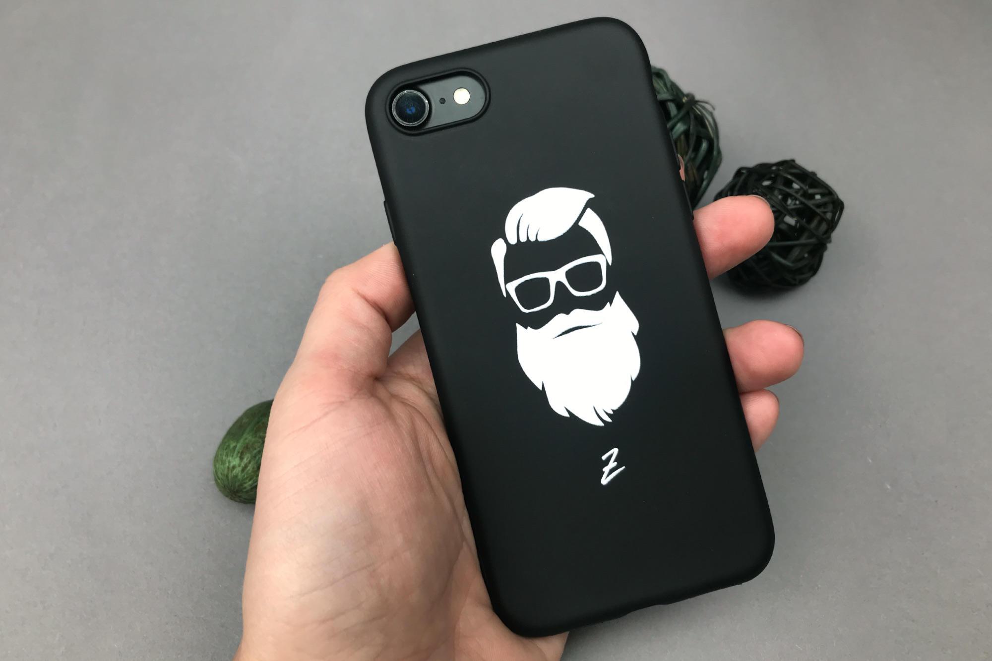 Силіконовий чохол Zorrov для Samsung Galaxy A41 - Beard (14120050192089101) - фото 3