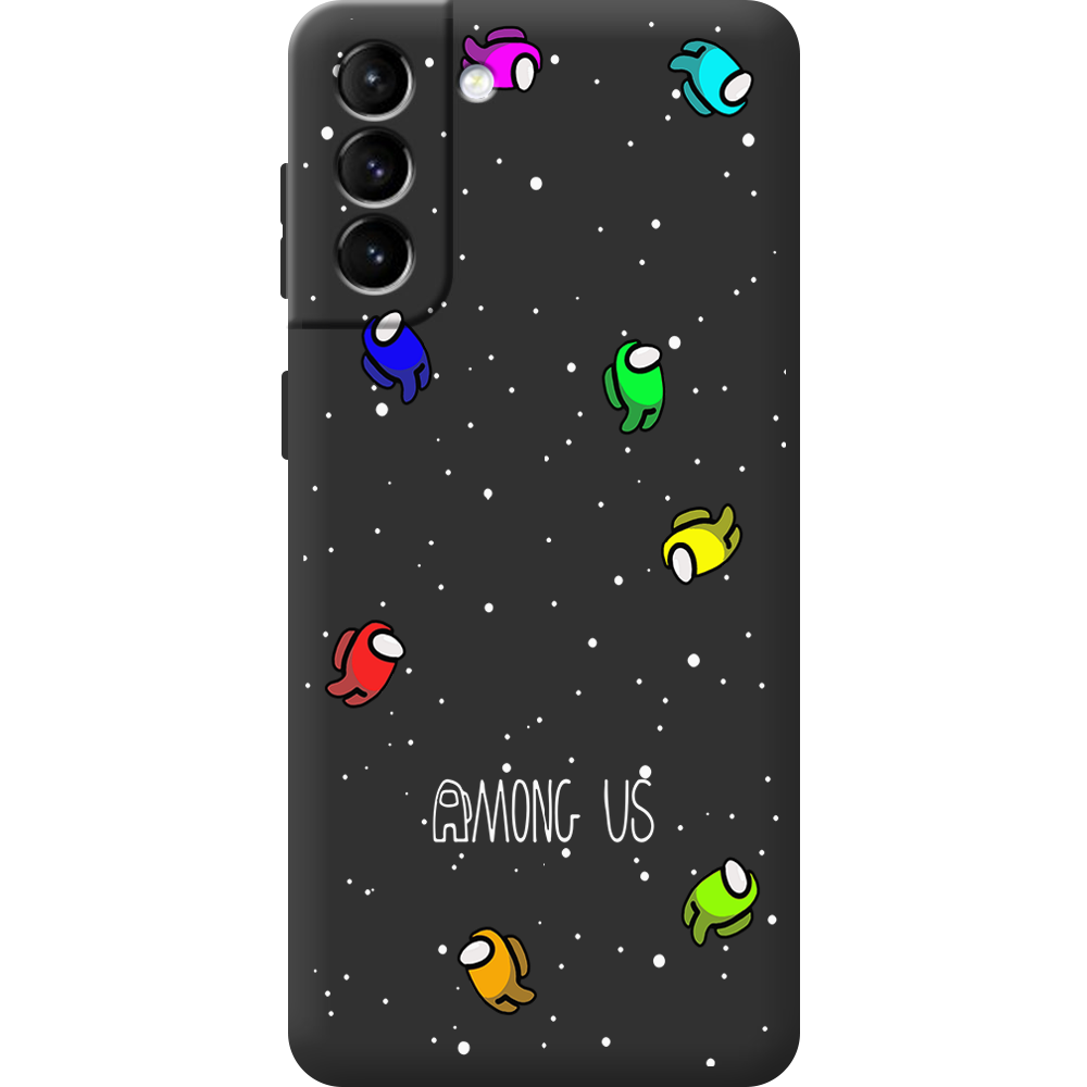 Чехол BoxFace Samsung Galaxy S21 FE (G990) Among Us Invisible Черный силикон (43973-bk76-44173)