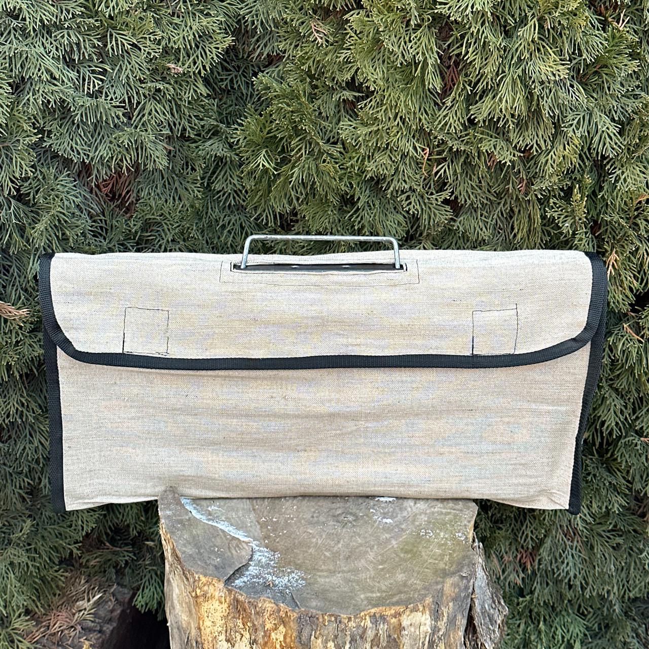 Чохол Metalzavod для мангалу Пегас на 10 шампурів 28х54х6 см Білий (CHHL-MV10-WT)