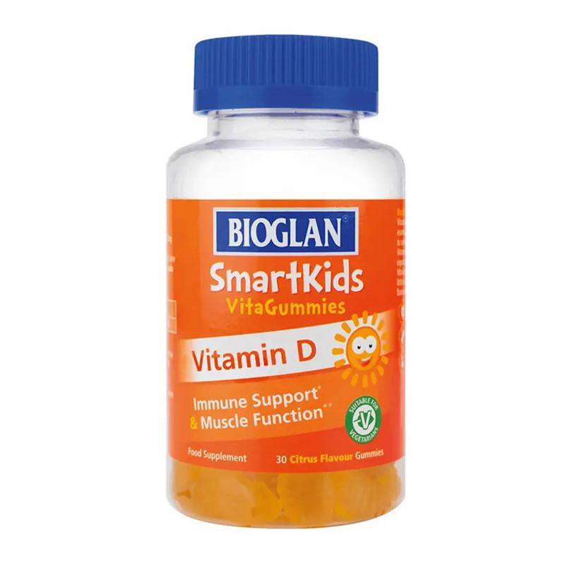 Витамин D для детей Bioglan Smartkids 30 желеек Цитрусовий (21233-01)