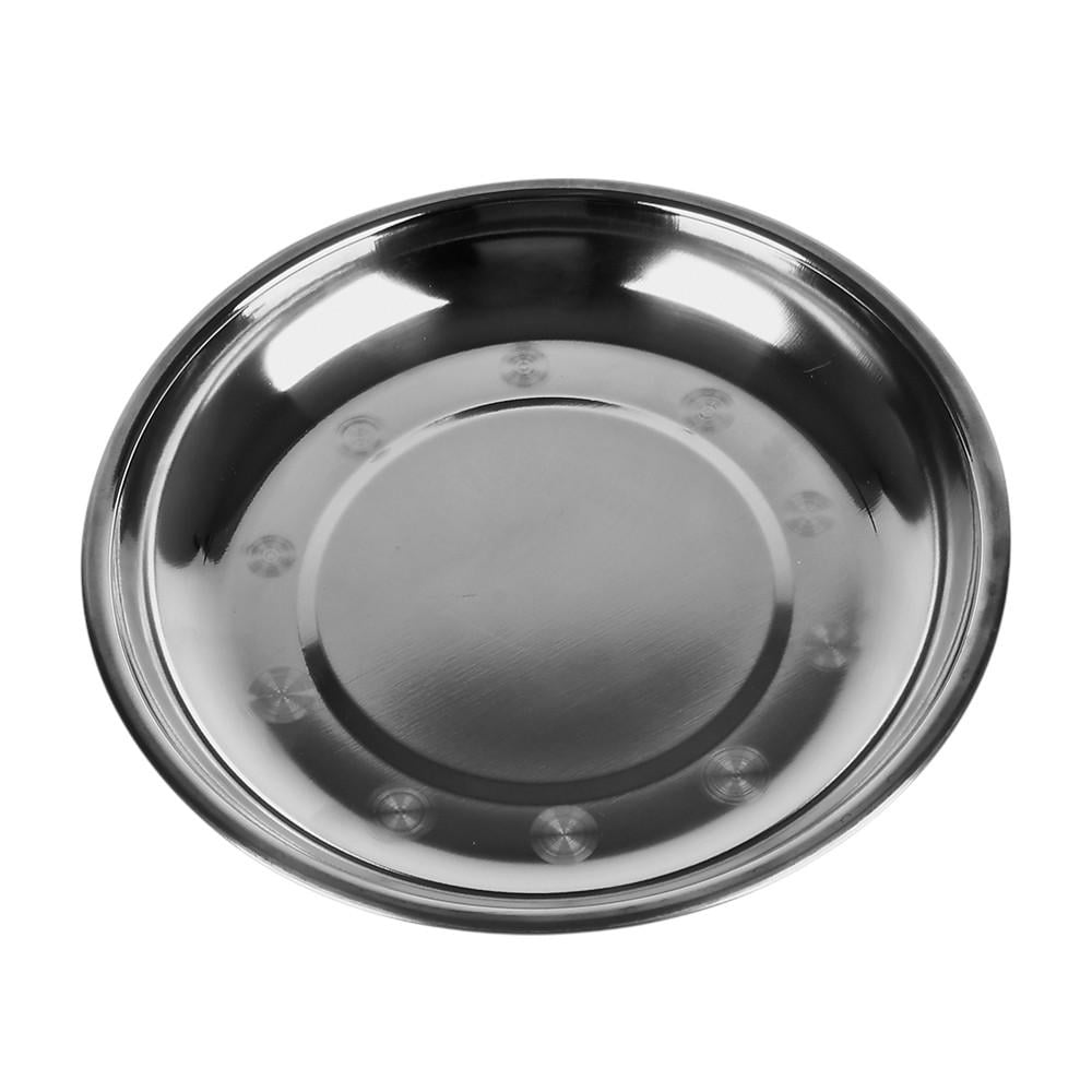 Тарелка туристическая SS R93280-20 d 20 см Стальной (29425194)