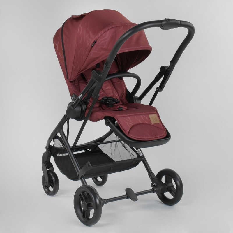 Коляска дитяча прогулянкова Joy Liliya футкавер Burgundy (88152) - фото 7 Коляска дитяча прогулянкова Joy Liliya футкавер Burgundy (88152) - фото 7