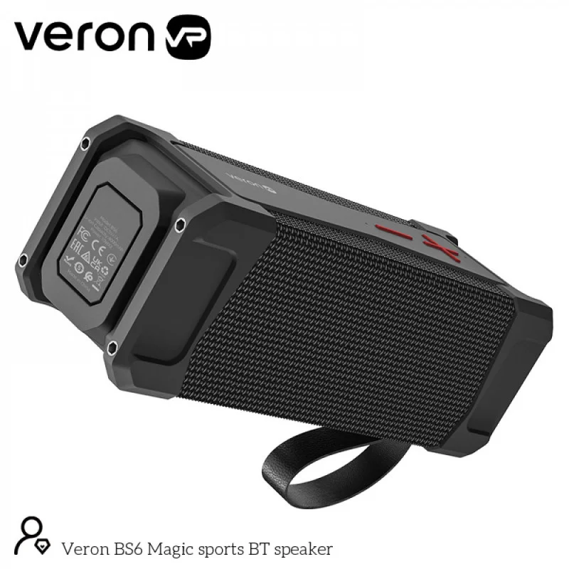 Колонка портативная Veron BS6 Magic Sports 20W - фото 5