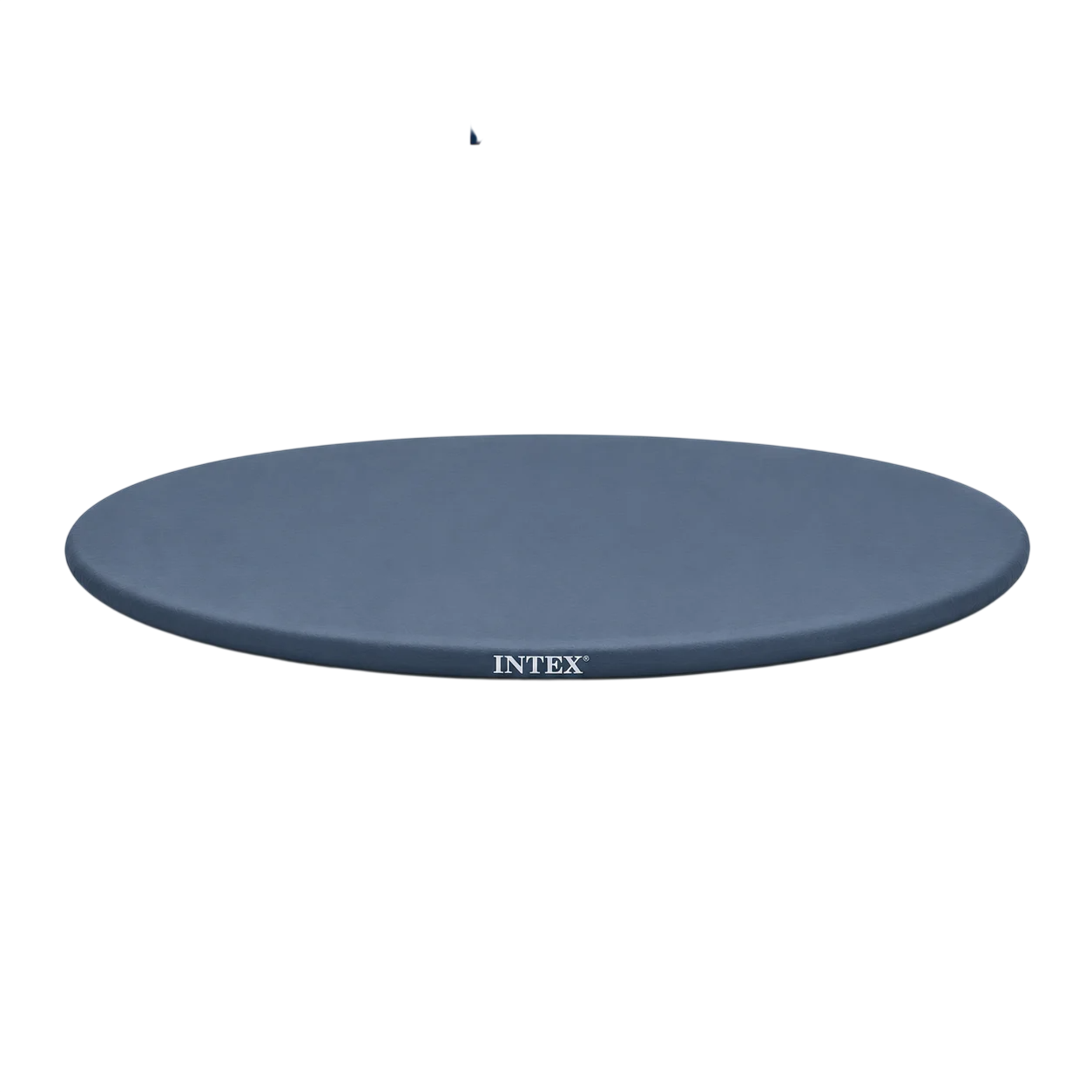 Тент-накрытие Intex Krystal Clear Pool Basics Ø 281 см для круглых надувных бассейнов Ø 244 см с дренажными отверстиями Темно-синий (3124673738)