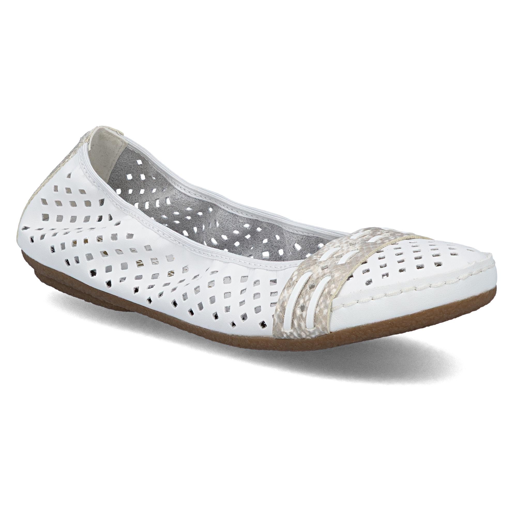 Балетки жіночі весняні RIEKER р. 40 Білий (089444-40)