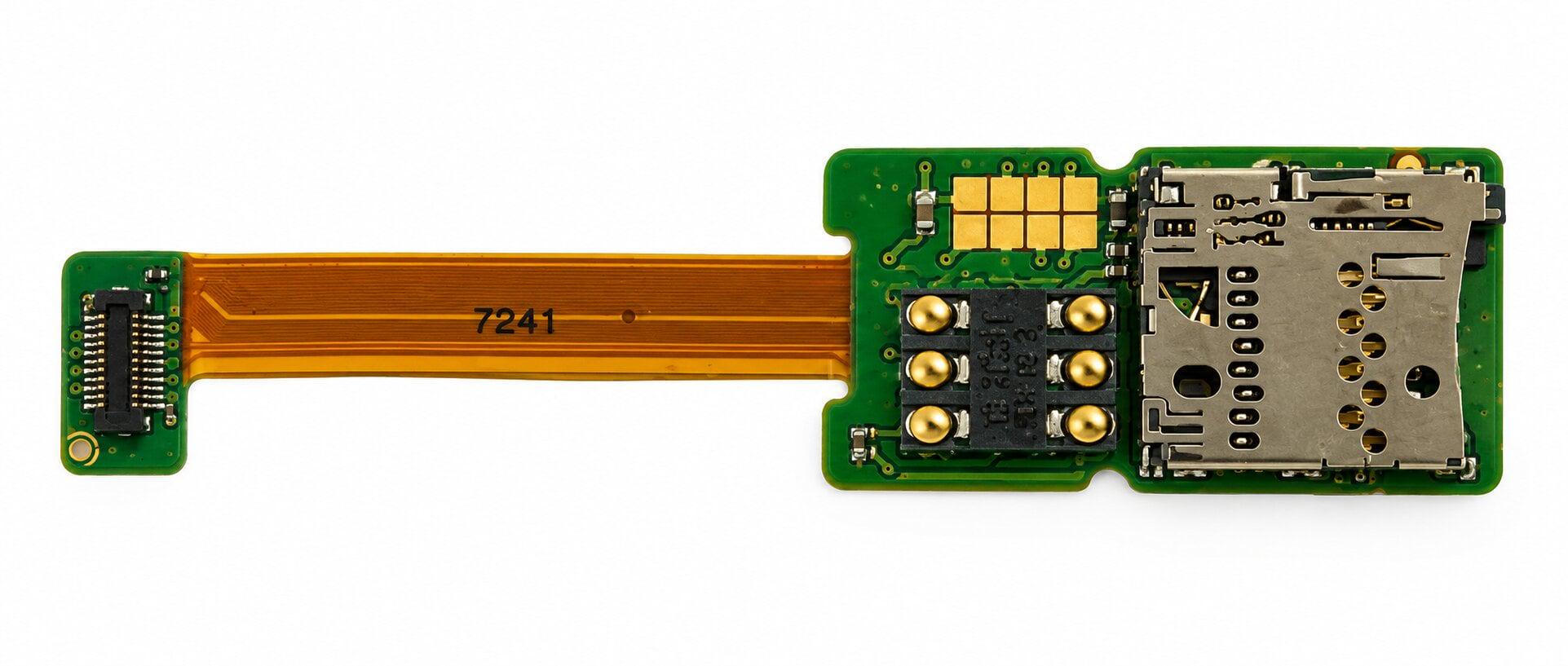 Конектор SIM-карти для Samsung I9100 Galaxy S2 I9103 Galaxy R (000019054)