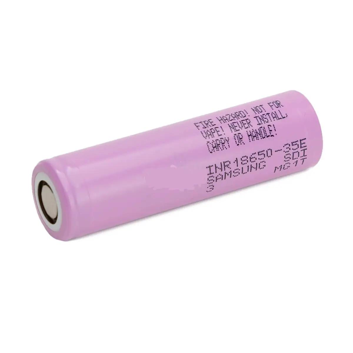 Аккумулятор Li-ion 18650 Samsung INR18650 35E 20A 3500 mAh без защиты (2902315287) Аккумулятор Li-ion 18650 Samsung INR18650 35E 20A 3500 mAh без защиты (2902315287)