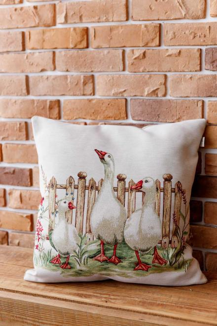 Наволочка декоративна 45х45 Троє гусей Г(15031101)