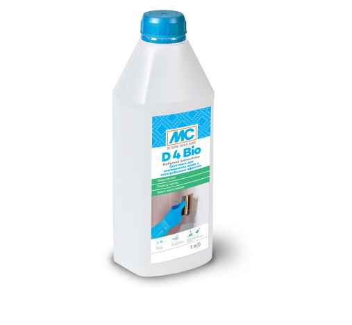 Грунтовка фунгицидная адгезионная MC-Bauchemie D4 Bio для поглощающих оснований с антигрибковым эффектом 1 л