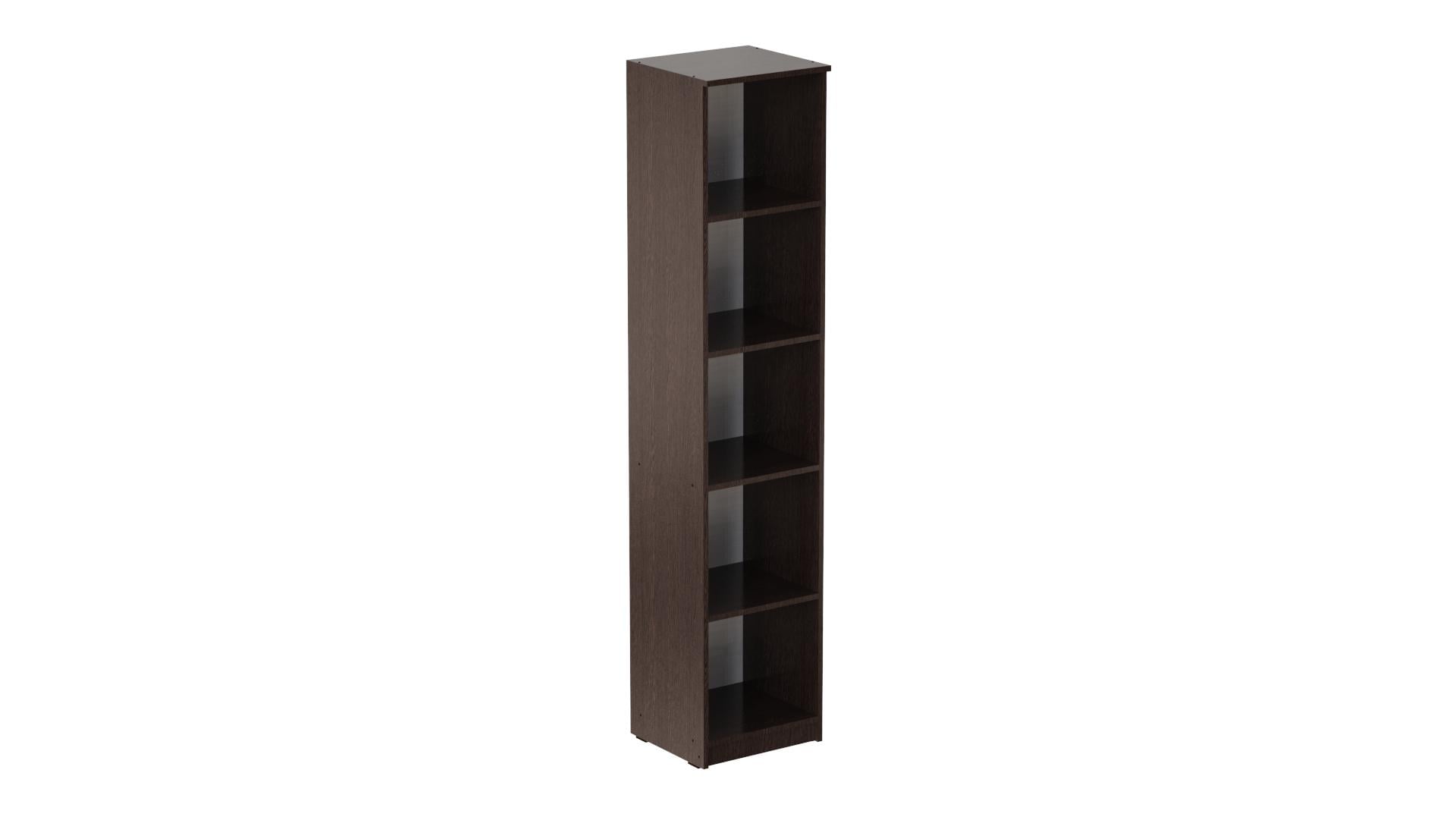 Пенал Ferrum-decor Анжело на 5 полок ДСП 16 мм 1900x400x380 мм Венге Магия (FRD-104901)