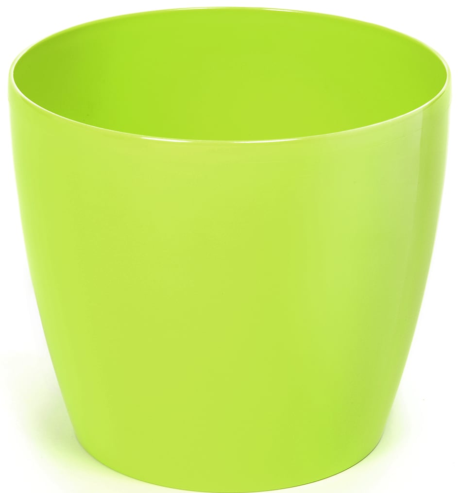Горшок пластиковый Магнолия 155 мм Лимонный (4920)