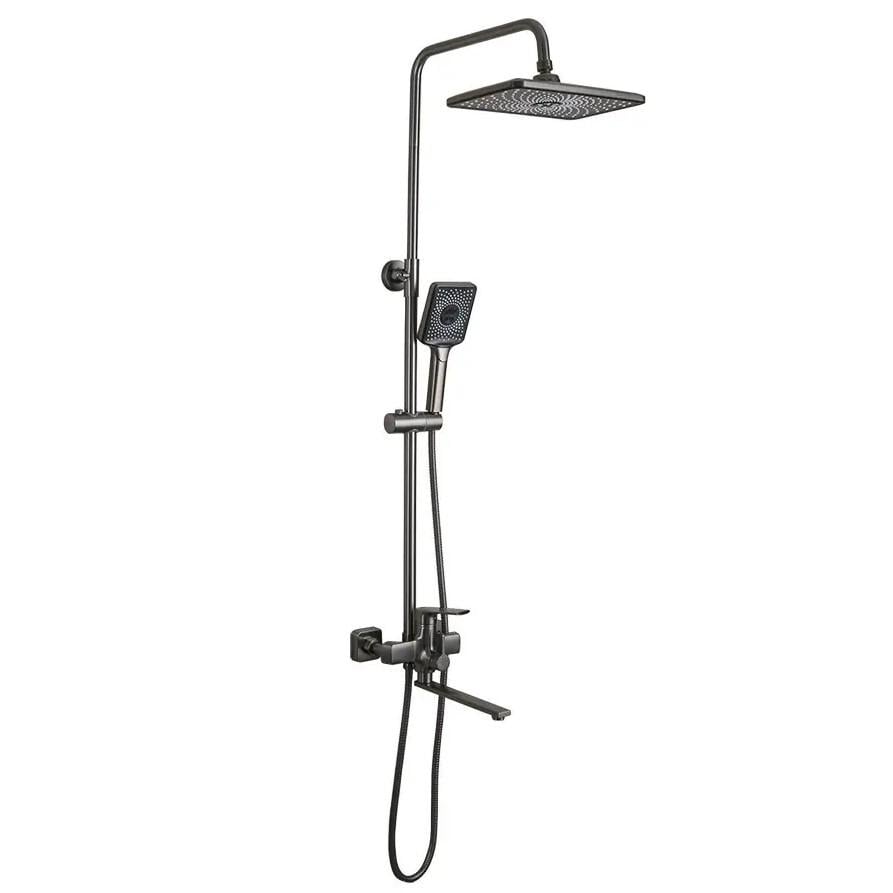 Душова система із змішувачем Frap F2471-9 Графітовий (173488)