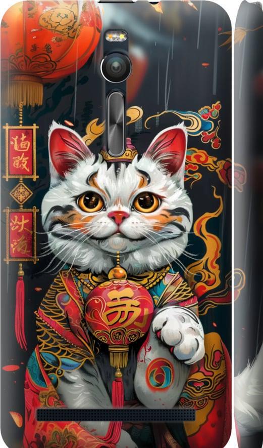 Чехол на Asus Zenfone 2 ZE551ML China Cat v2 (6135m-122-42517)