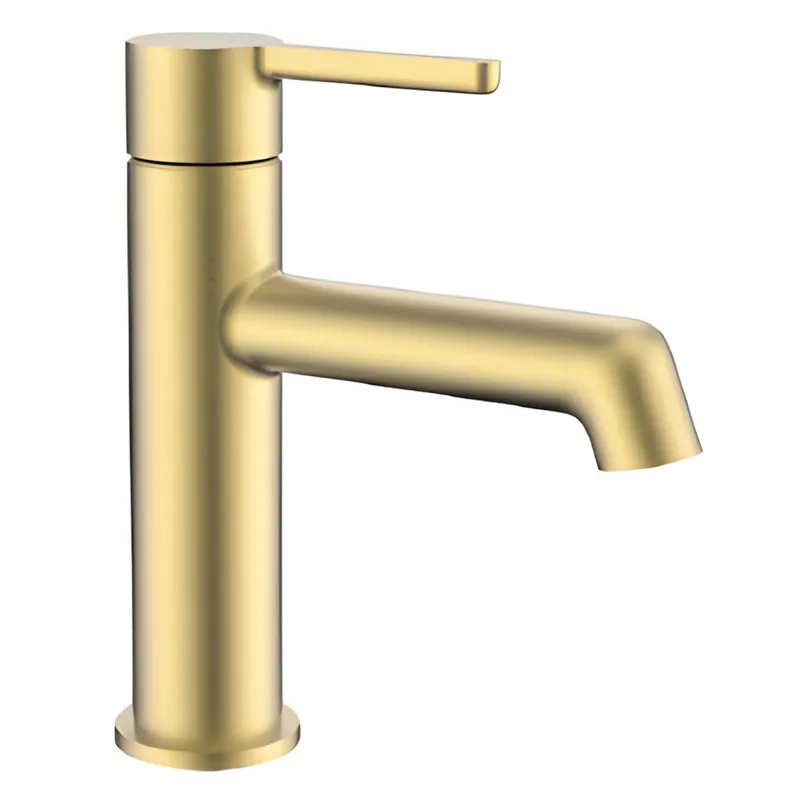 Смеситель для умывальника Koer KB-10029-12 KR5501 Латунь/Золотой матовый (KR5501)