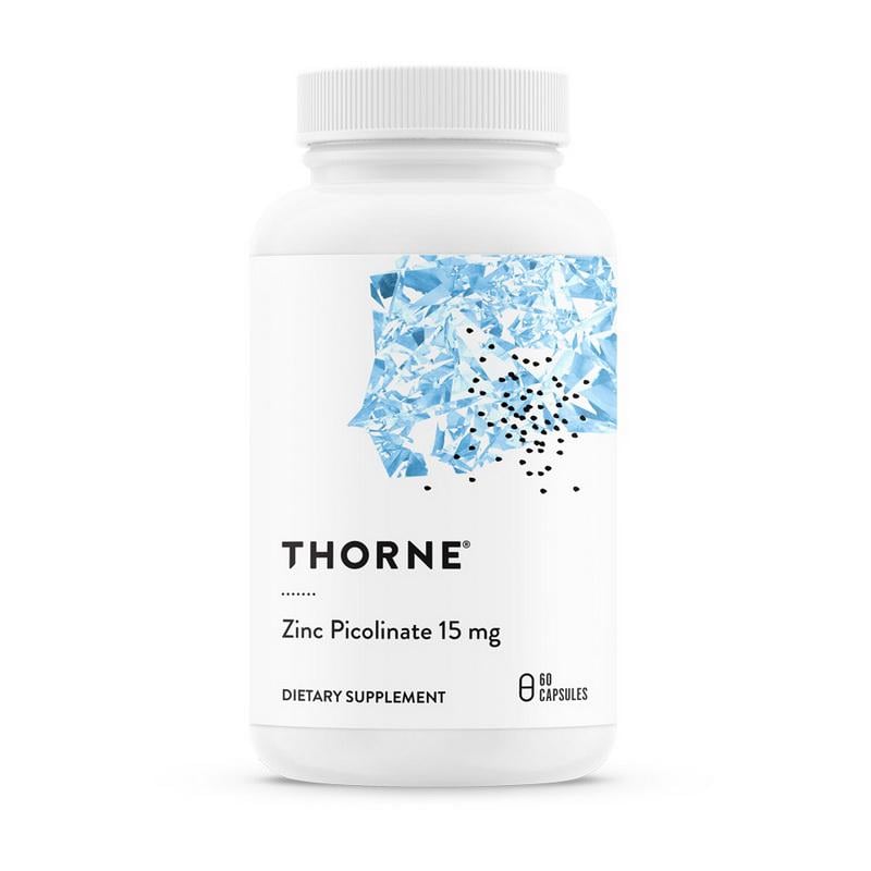 Цинк піколінат Thorne Zinc Picolinate 15 mg 60 капс.